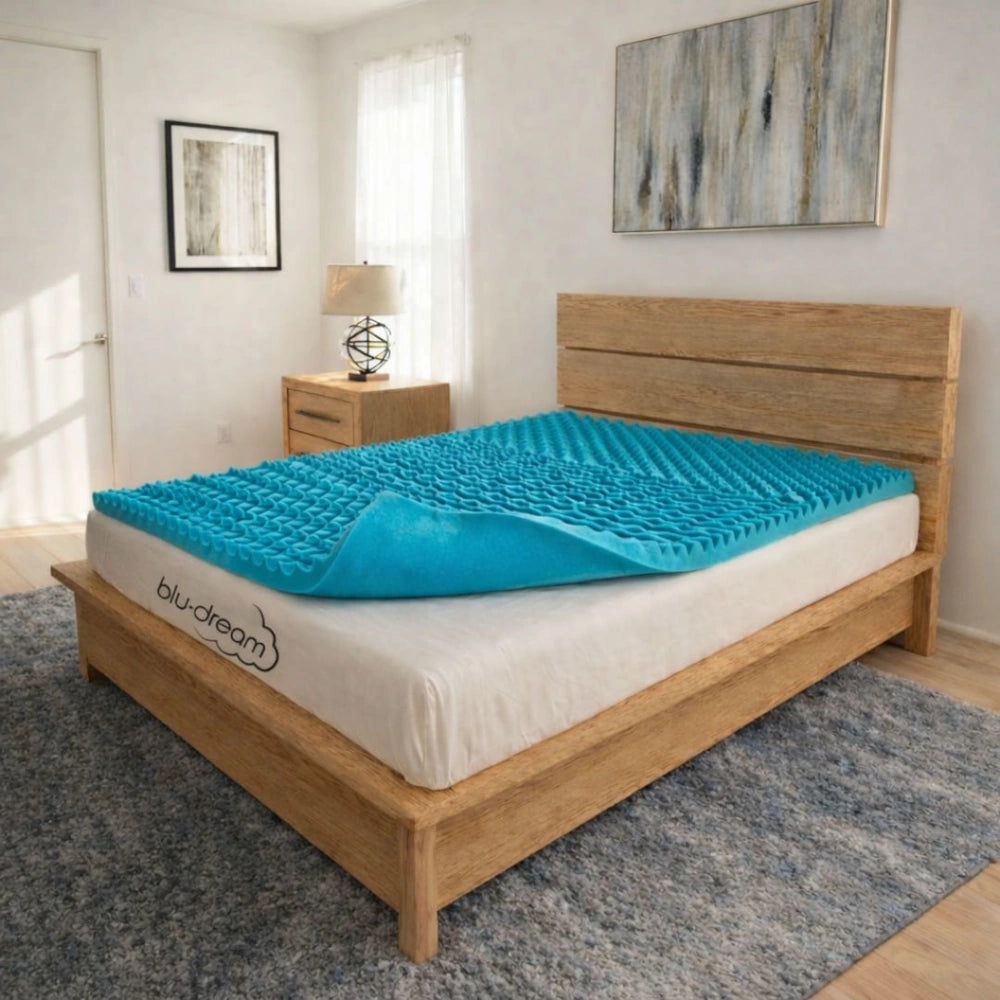Colchoneta Memory Foam Topper Matrimonial 135x190x 5cm