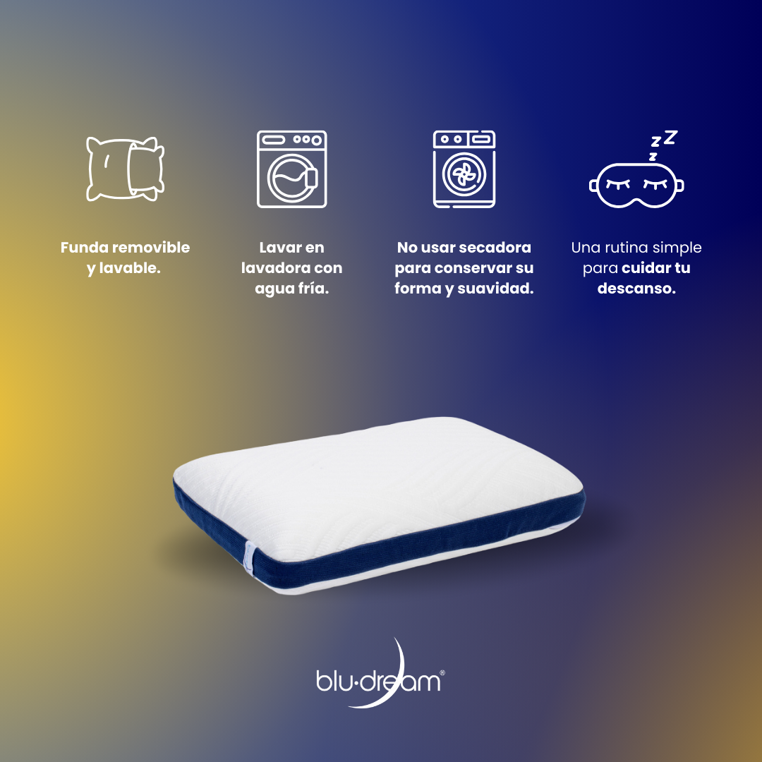 2 Pack Almohada Memory Foam Serenity Personal