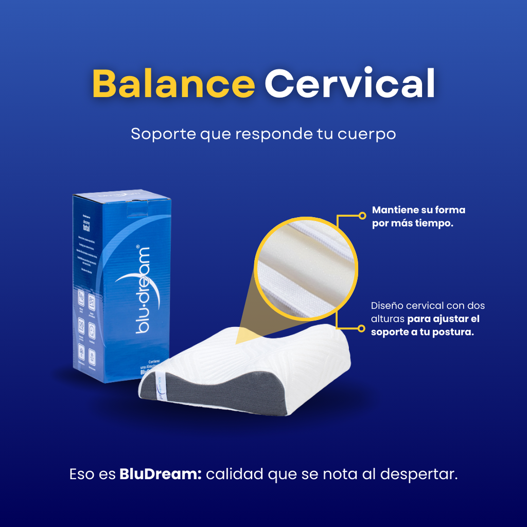 Almohada Memory Foam Balance Cervical