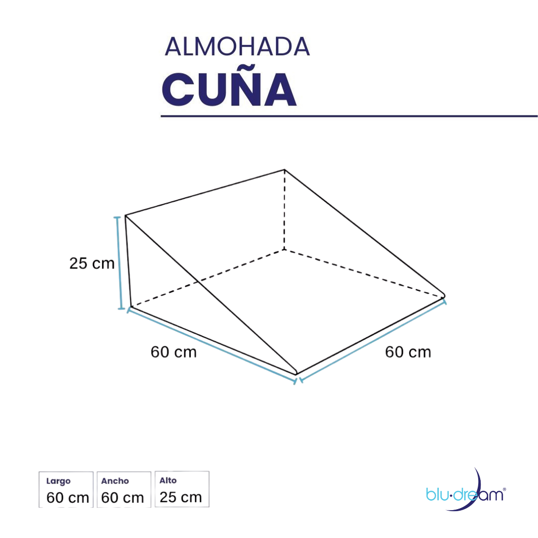 Almohada Tech Foam Balance Cuña