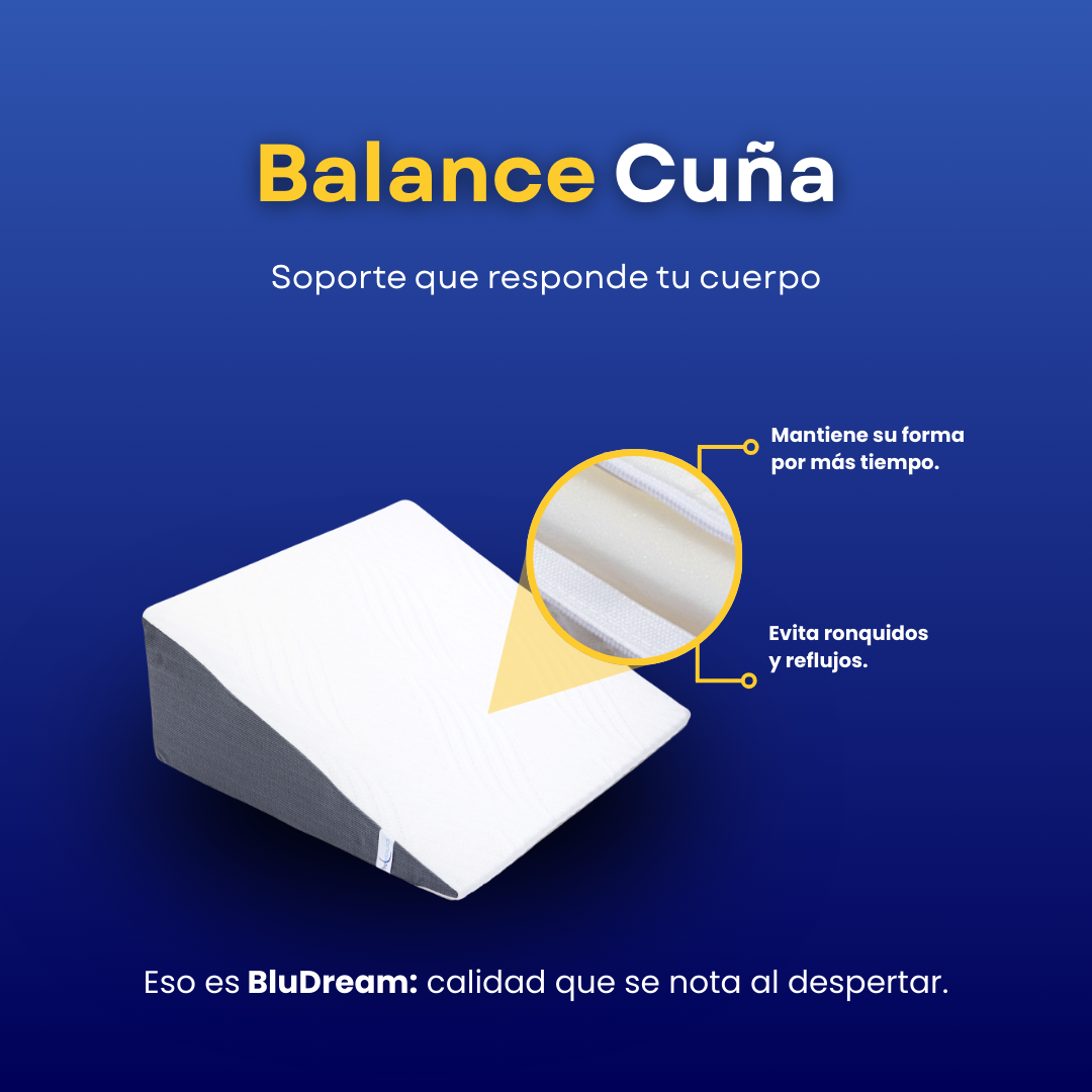 Almohada Tech Foam Balance Cuña