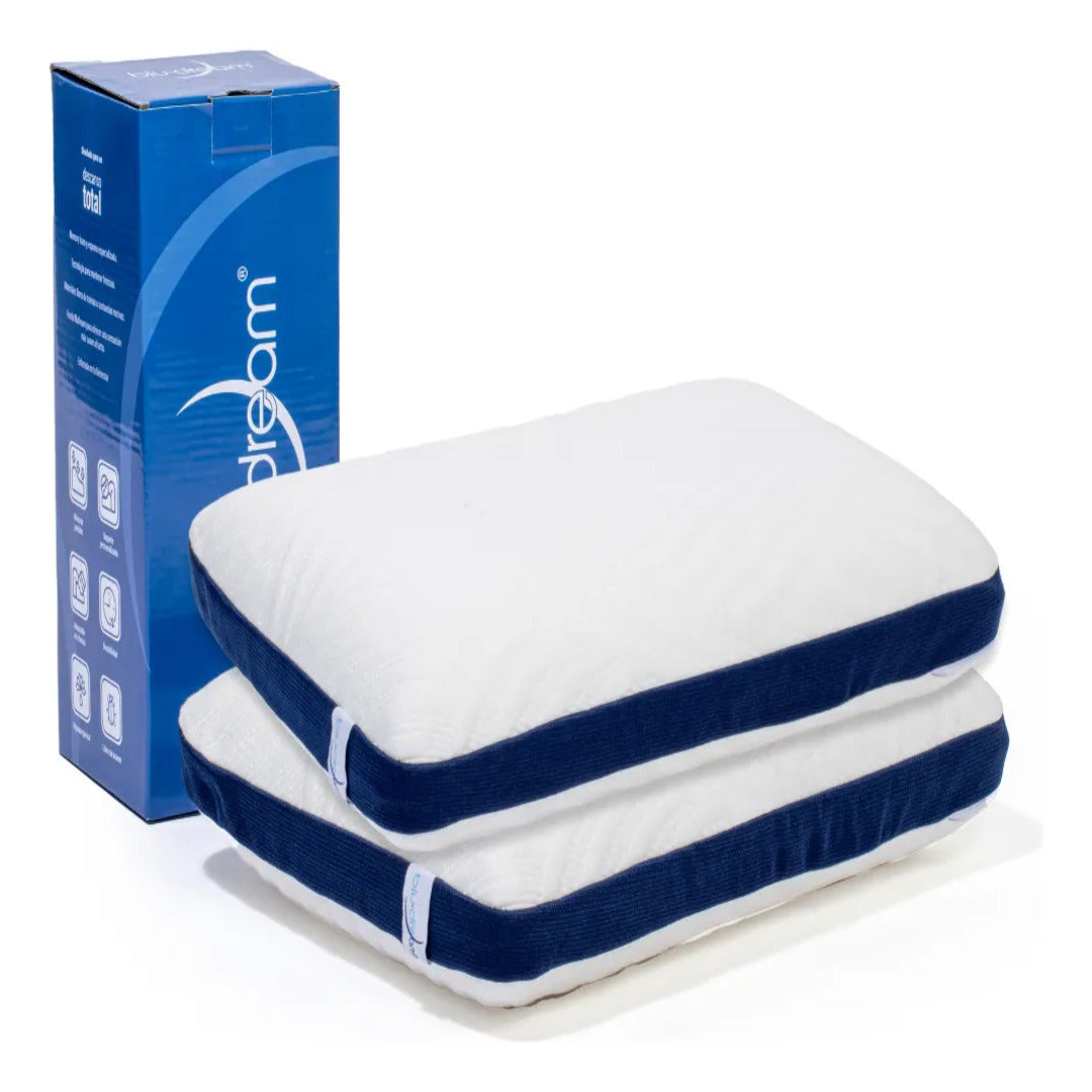 2 Pack Almohada Memory Foam Serenity Personal