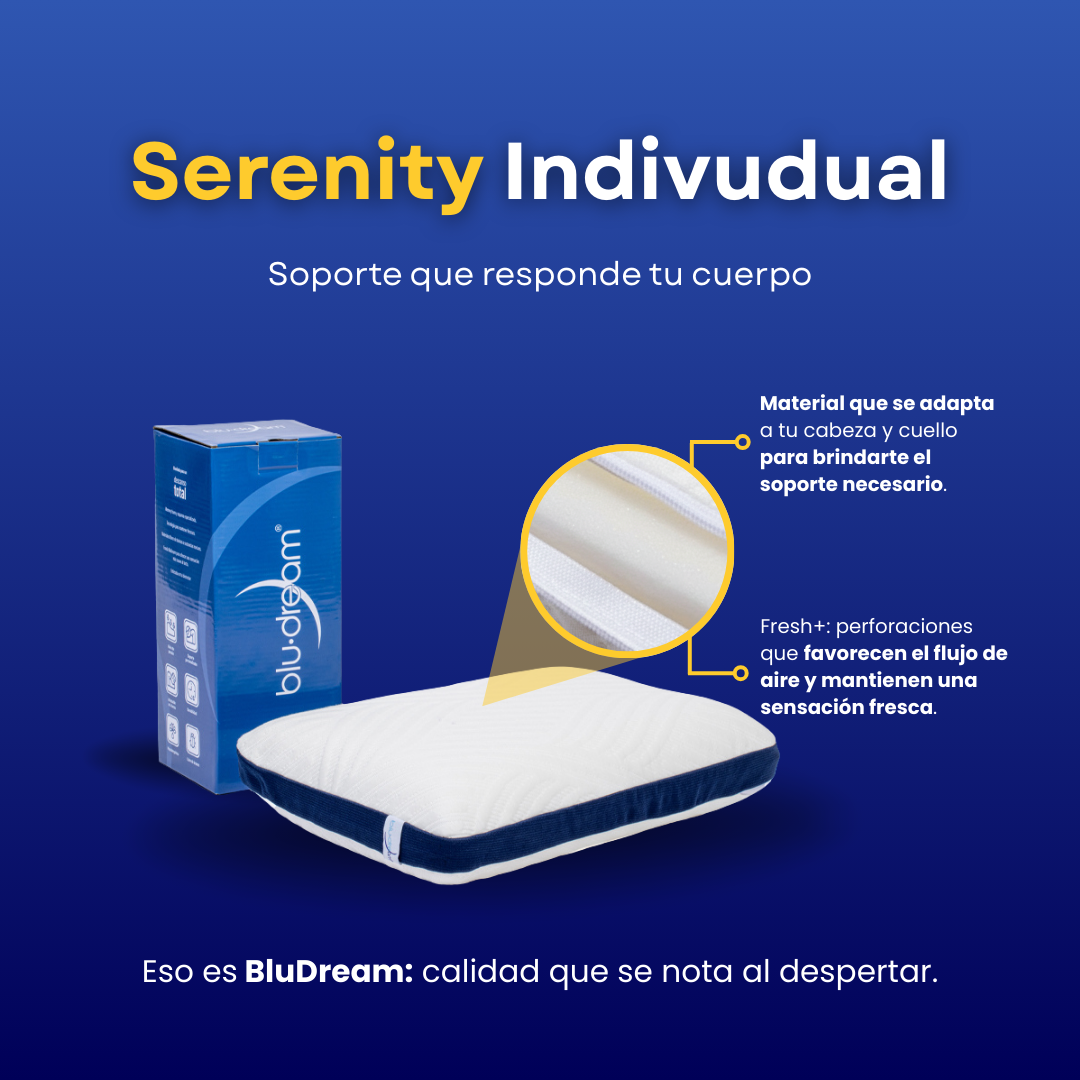 Almohada Memory Foam Serenity Individual