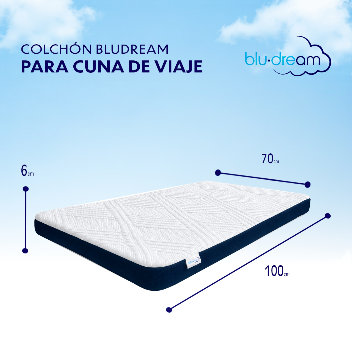 Colchón De Bebé Cuna De Viaje