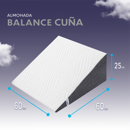 Almohada Tech Foam Balance Cuña