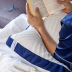 Almohada BluDream Individual Serenity de memory foam, confort ergonómico para descanso reparador, se adapta a la forma de tu cabeza y cuello aliviando la presión para un soporte correcto.