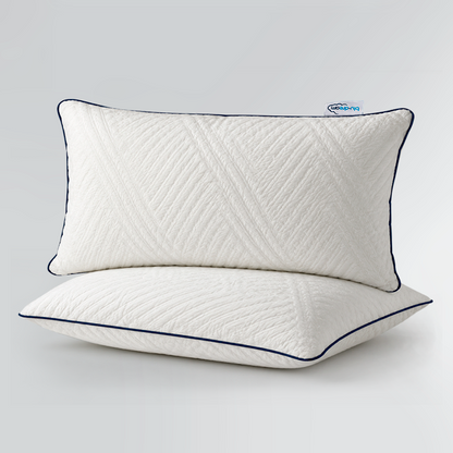 2 Pack Almohada Memory Foam Ajustable Serenity King Size 84x46