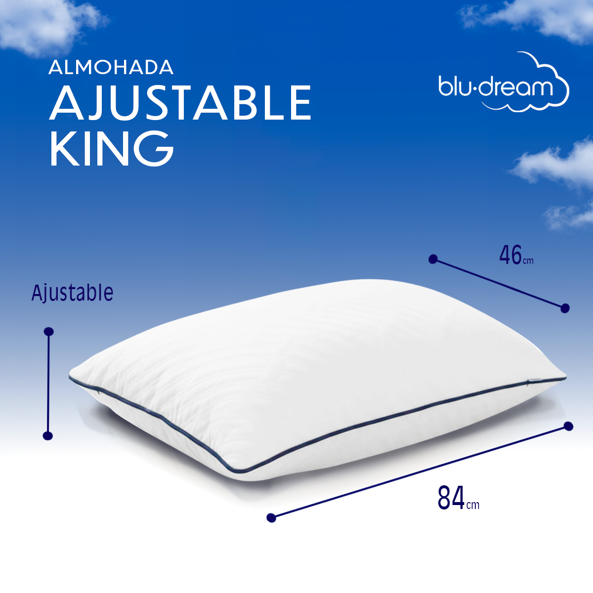 Almohada Basic Ajustable King Size