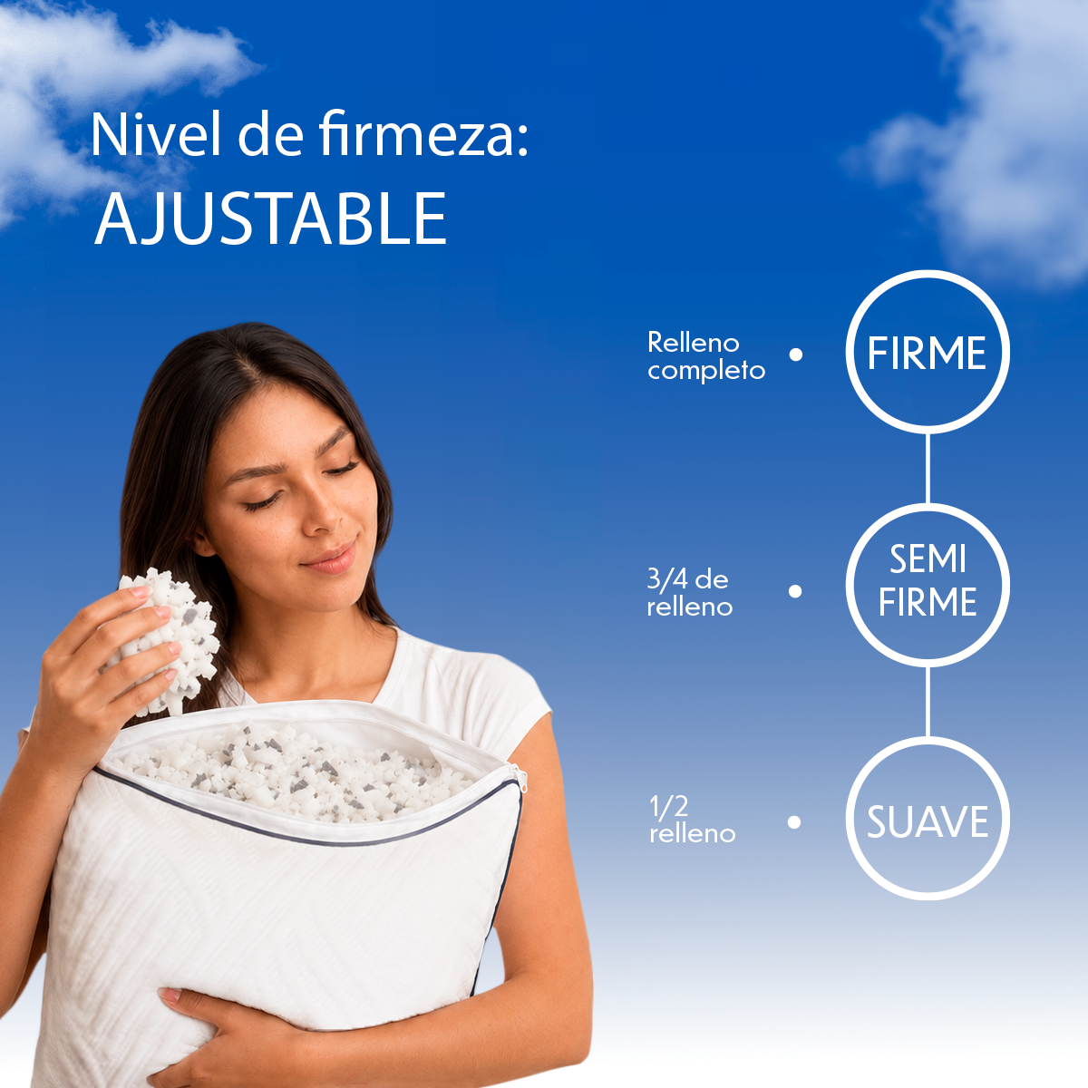 Almohada Basic Ajustable King Size