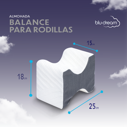 Almohada Tech Foam Balance Rodillas