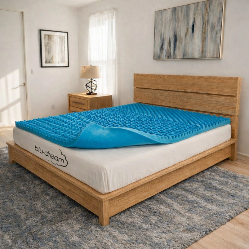 Colchoneta Memory Foam Topper Queen Size 150x190x 5cm