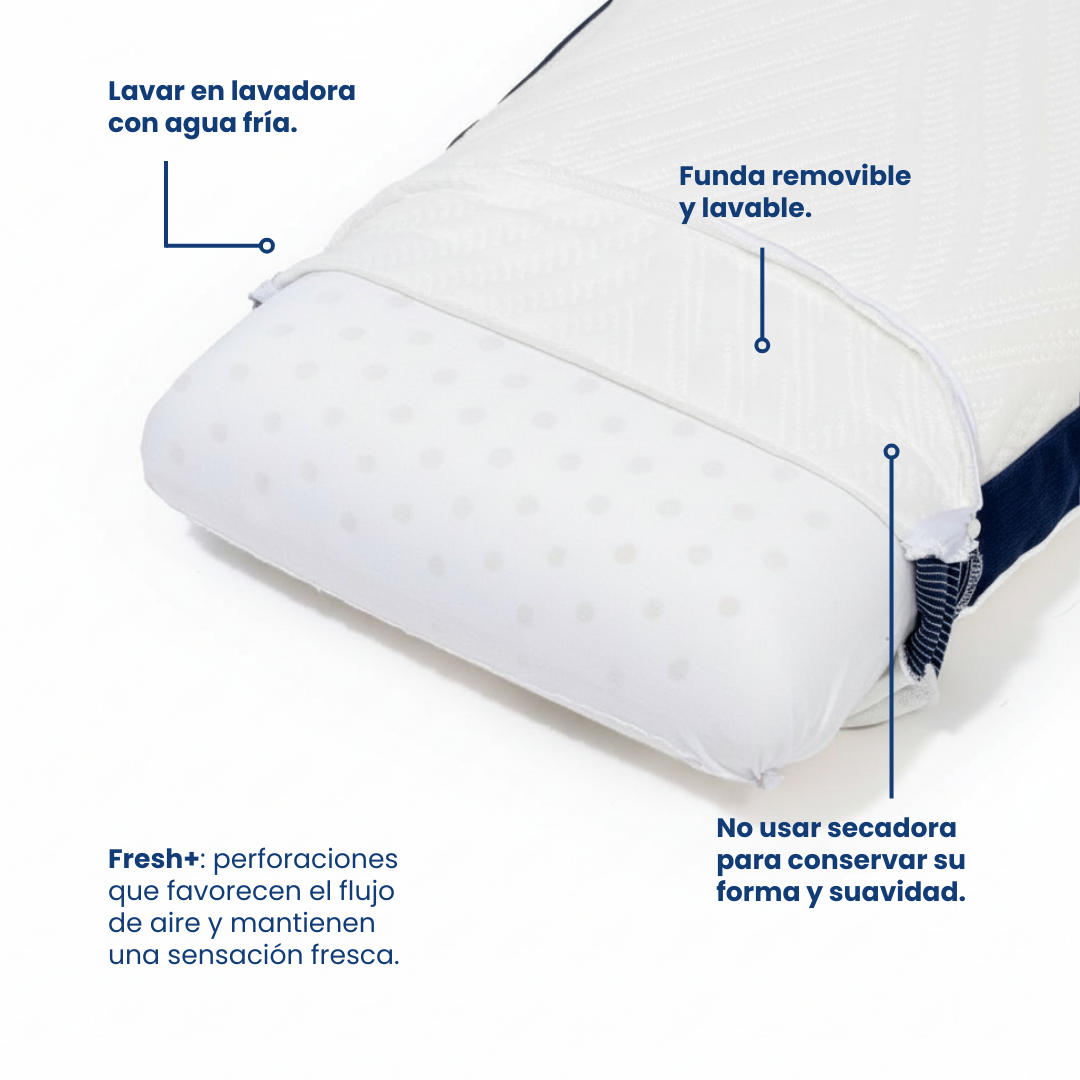 2 Pack Almohada Memory Foam Serenity King Size