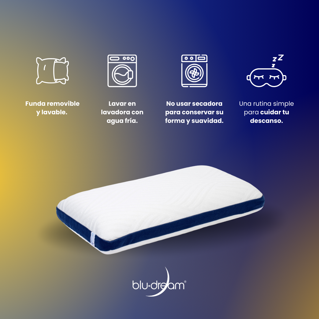 2 Pack Almohada Memory Foam Serenity Individual