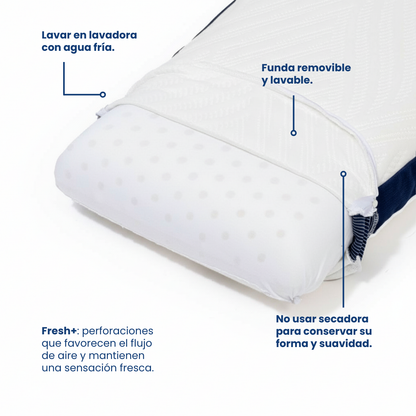 2 Pack Almohada Memory Foam Serenity Individual