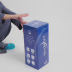 Almohada BluDream Lumbar Balance, soporte ergonómico  específico en la zona lumbar para el alivio de presión, su relleno, fabricado con TechFoam, una espuma de última generación que ofrece un equilibrio perfecto. Ideal para sillas, cama o viaje. Compacta, firme y lavable.