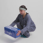 Almohada BluDream Individual CoolRest de memory foam con tecnología de enfriamiento PCM, proporcionando una sensación fresca y confortable durante toda la noche.